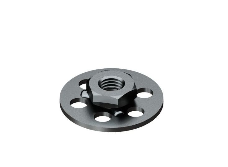 Metal Yapıştırma Somunlu Kapalı Tip