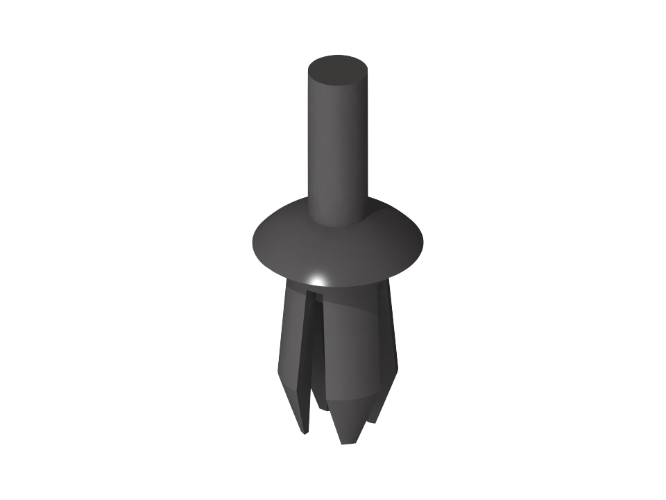Plastik Perçin Basmalı Tip