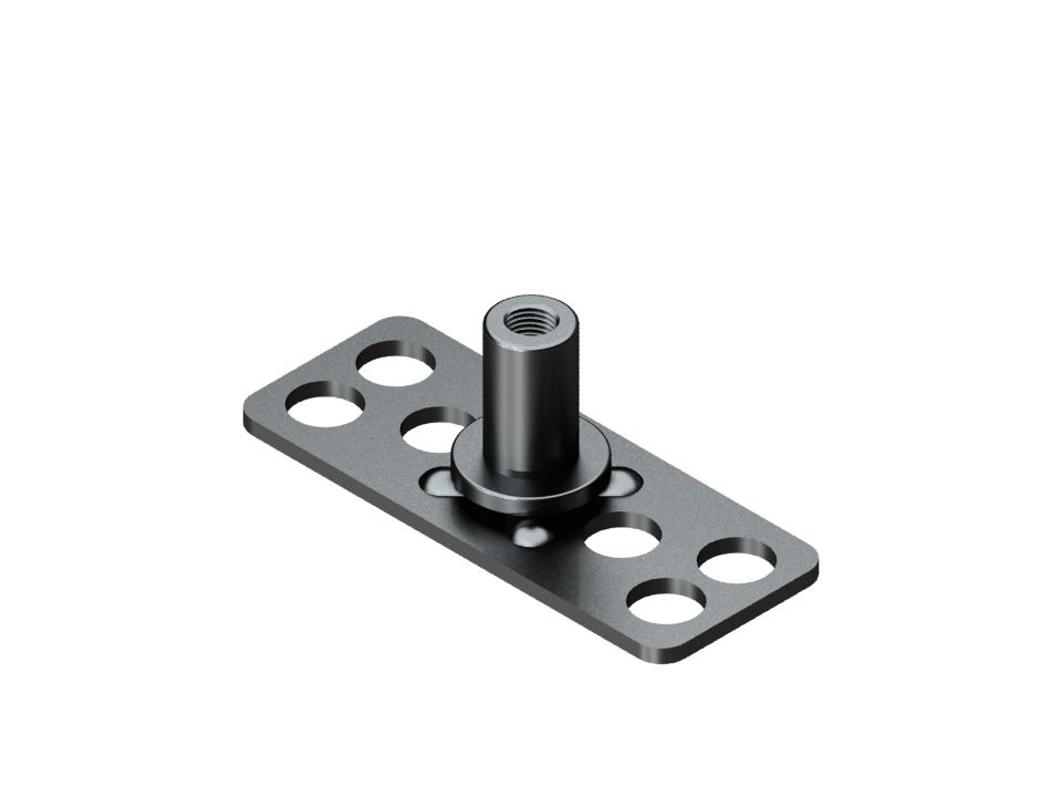 Metal Yapıştırma Dişi Dikdörtgen Tip