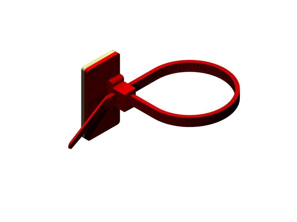 Kablo Bağı Yapışkanlı Tip