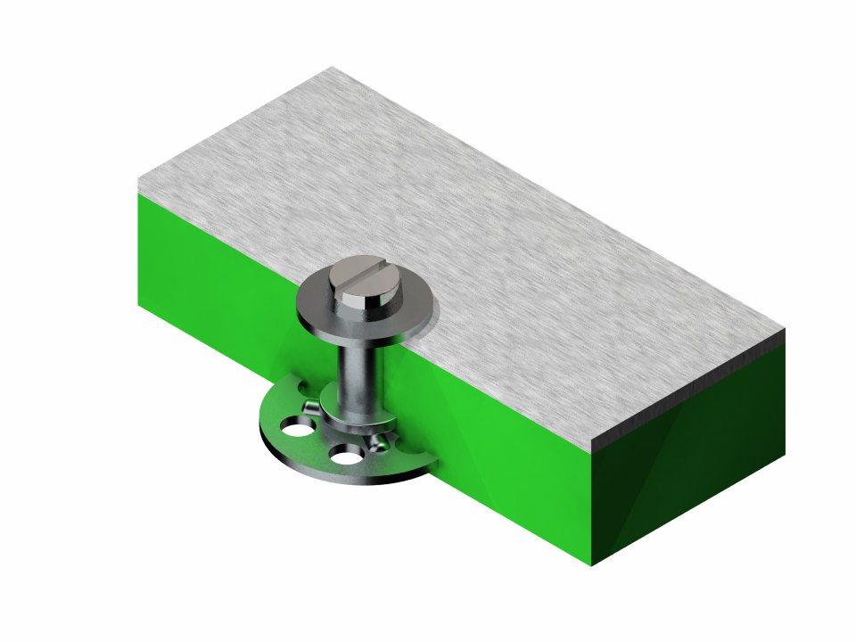 Metal Yapıştırma Dişi Yuvarlak Tip 23mm